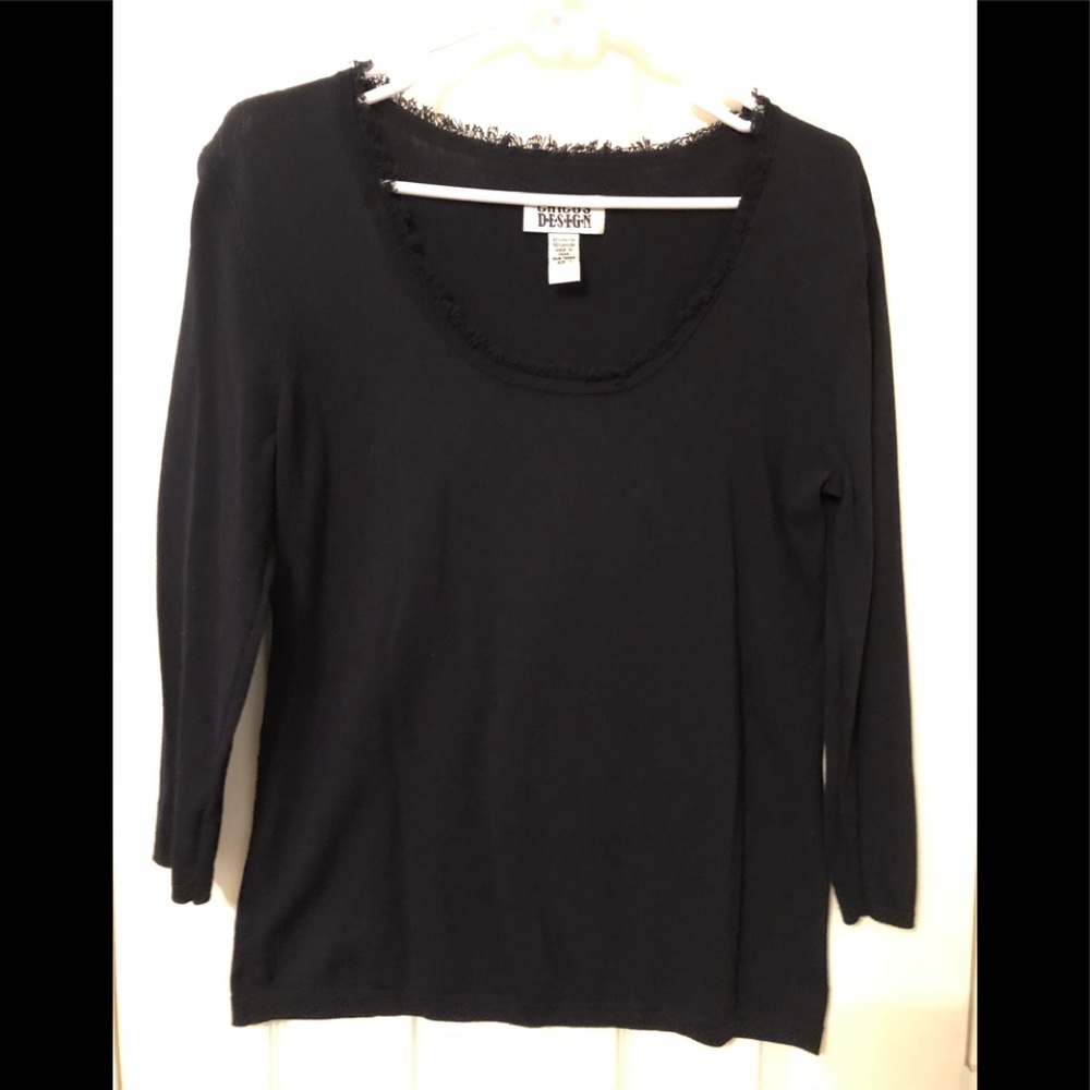 Chico’s Black Top, size S